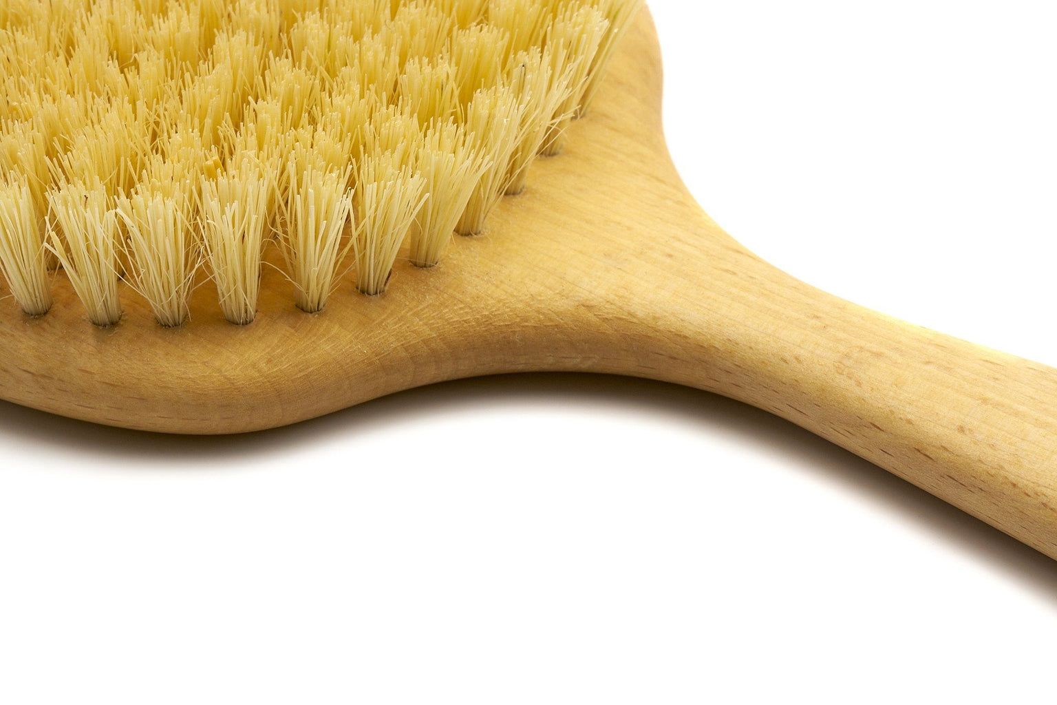Pure Natural Beechwood Boar Bristle or Tampico Fiber Body Massage Brush - Made in Germany Body Brush Fendrihan 