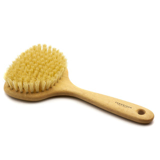 Pure Natural Beechwood Boar Bristle or Tampico Fiber Body Massage Brush - Made in Germany Body Brush Fendrihan 