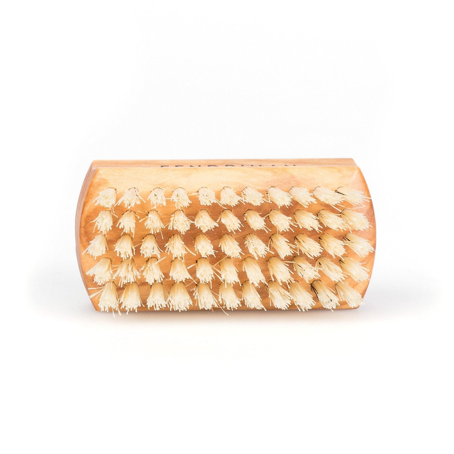 Fendrihan Dual-Sided Olivewood Hand Brush with Pure Natural Bristles, Travel Size - Made in Germany Nail Brush Fendrihan 