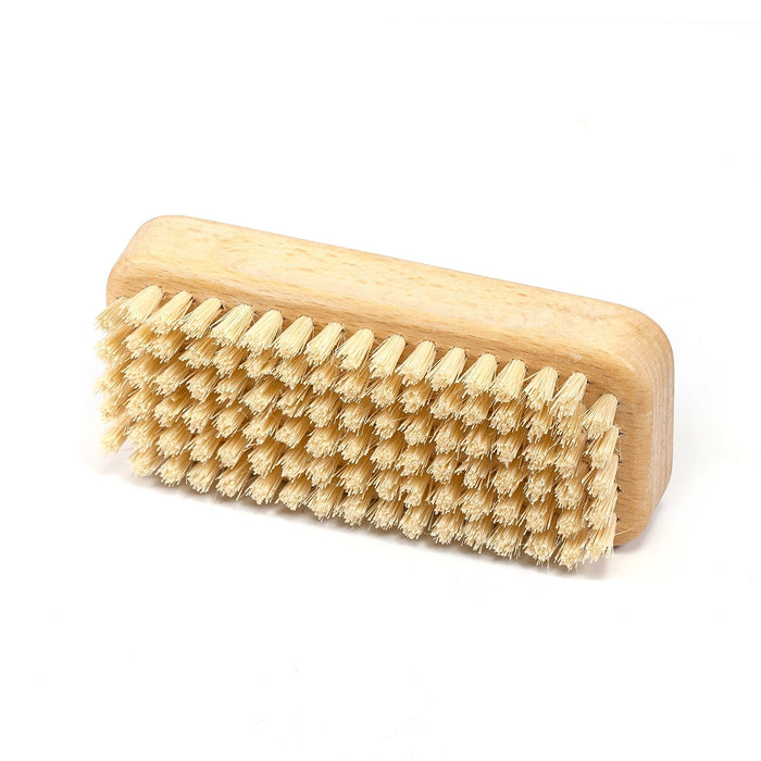 Oiled Beechwood Gardener's Hand and Nail Brush with Pure Tampico Fiber - Made in Germany Nail Brush Fendrihan 