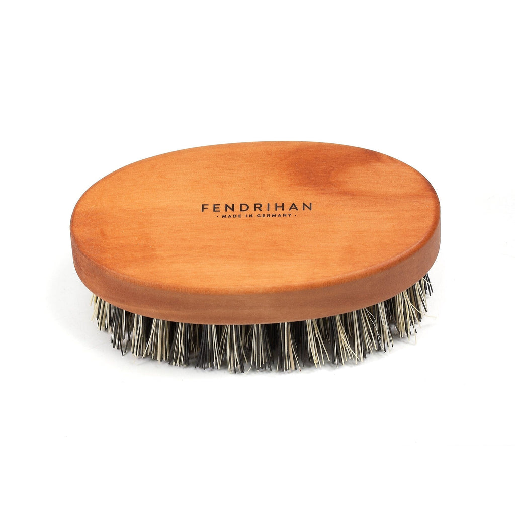 Fendrihan Vegan Large Oval Tampico Bristle Beard Brush, Made in Germany Beard Brush Fendrihan 
