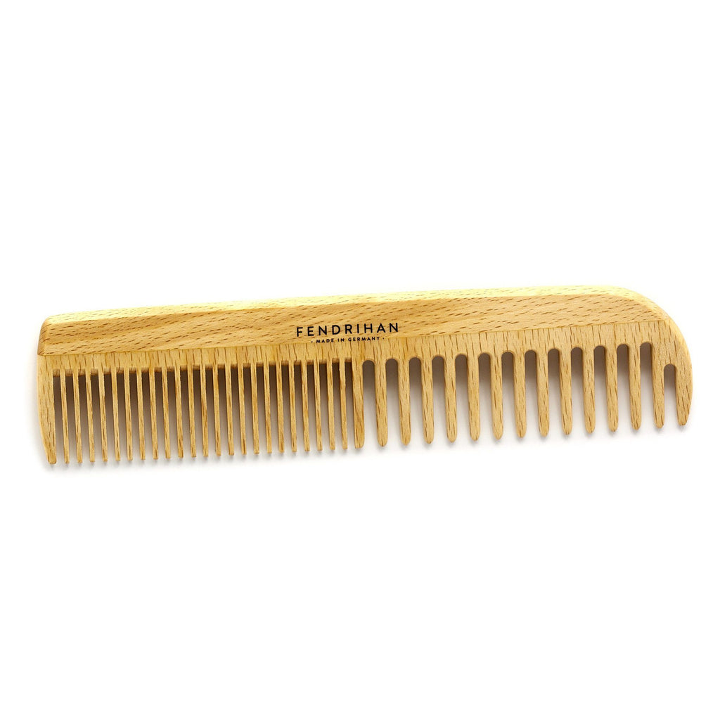 Fendrihan Beech wood Men's Comb with Rounded Teeth - Made in Germany Comb Fendrihan 