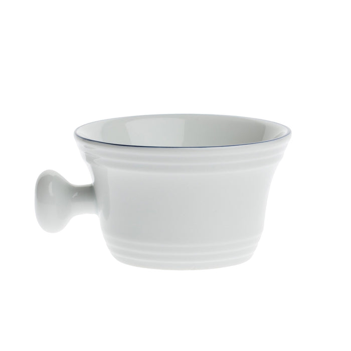 Fendrihan Porcelain Shaving Mug, Hand-Painted Rim Shaving Mug Fendrihan 