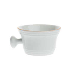 Fendrihan Porcelain Shaving Mug, Hand-Painted Rim Shaving Mug Fendrihan 