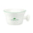 Fendrihan Porcelain Shaving Mug, Hand-Painted Rim Shaving Mug Fendrihan Green 