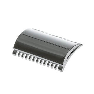 Fendrihan “Kingston” Open Comb Safety Razor Head, Chrome Double Edge Safety Razor Head Fendrihan 