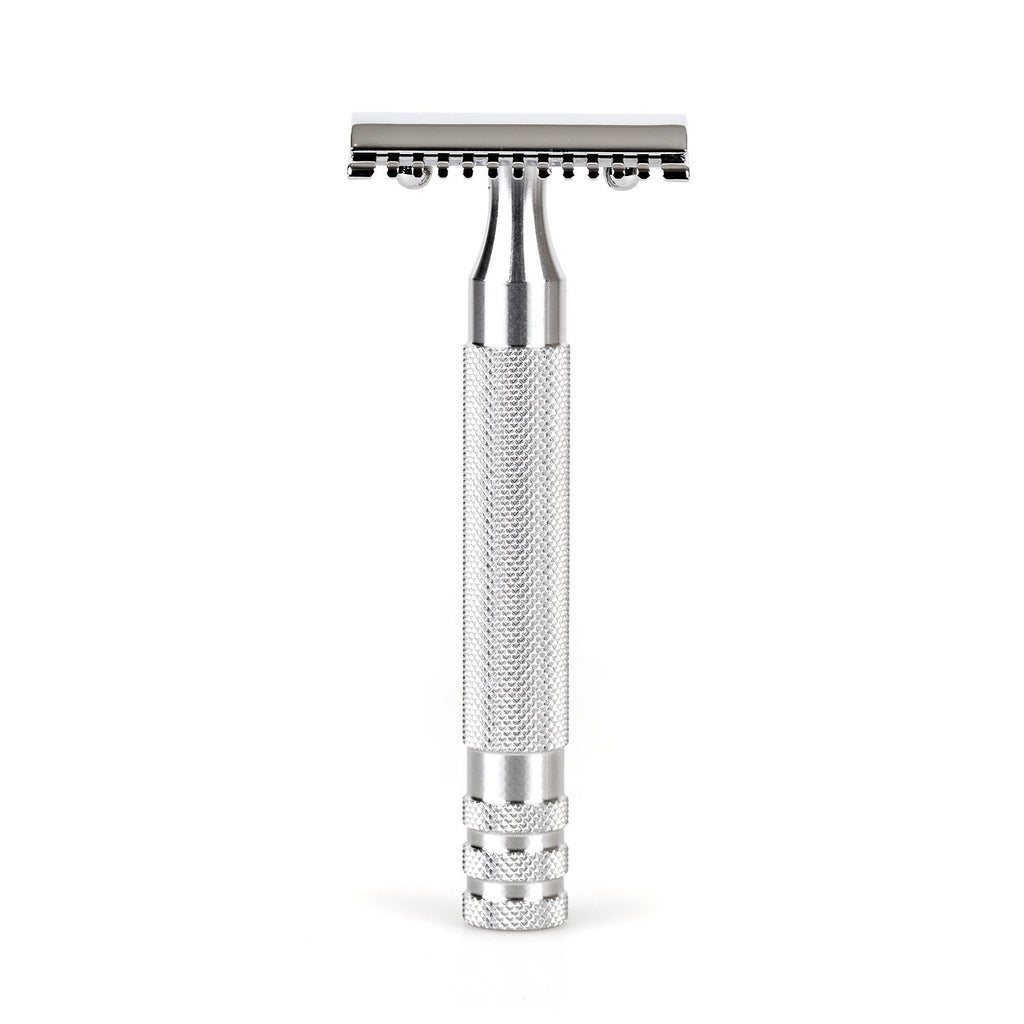 Fendrihan “Kingston” Open Comb Safety Razor Head with Fendrihan Stainless Steel Handle Double Edge Safety Razor Fendrihan Scientist 