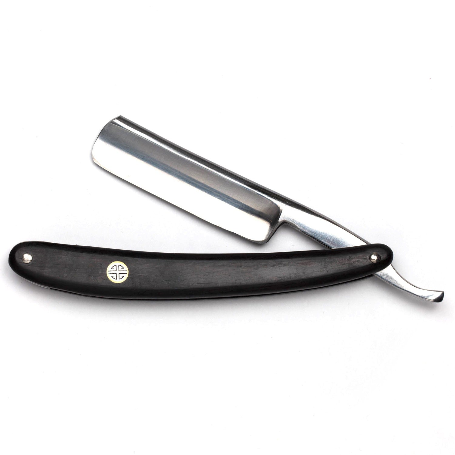 Gold Dollar P80 Round Point Straight Razor 6/8