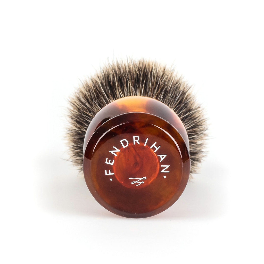 Fendrihan Classic Pure Grey Badger Shaving Brush Badger Bristles Shaving Brush Fendrihan 