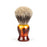 Fendrihan Classic Pure Grey Badger Shaving Brush Badger Bristles Shaving Brush Fendrihan Faux Amber 