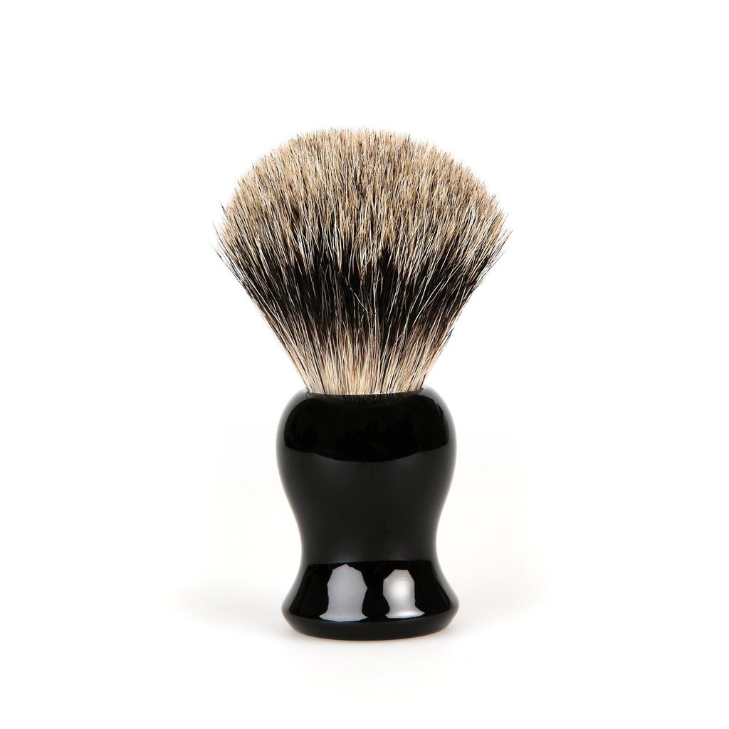 Fendrihan Classic Pure Grey Badger Shaving Brush & Metal Stand Badger Bristles Shaving Brush Fendrihan 
