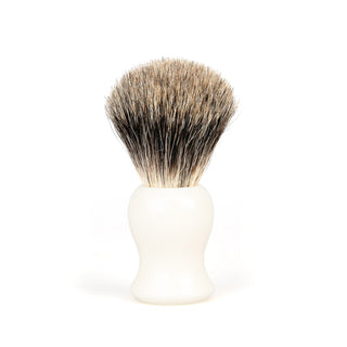 Fendrihan Classic Pure Grey Badger Shaving Brush Badger Bristles Shaving Brush Fendrihan White 