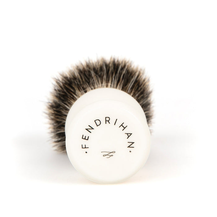 Fendrihan Classic Pure Grey Badger Shaving Brush Badger Bristles Shaving Brush Fendrihan 