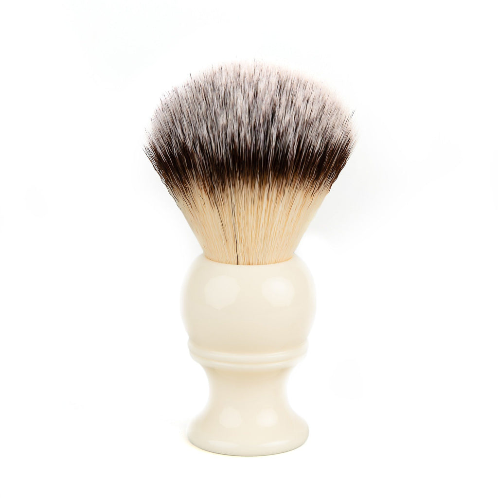Fendrihan Synthetic Shaving Brush, Resin Handle Synthetic Bristles Shaving Brush Fendrihan Faux Ivory 