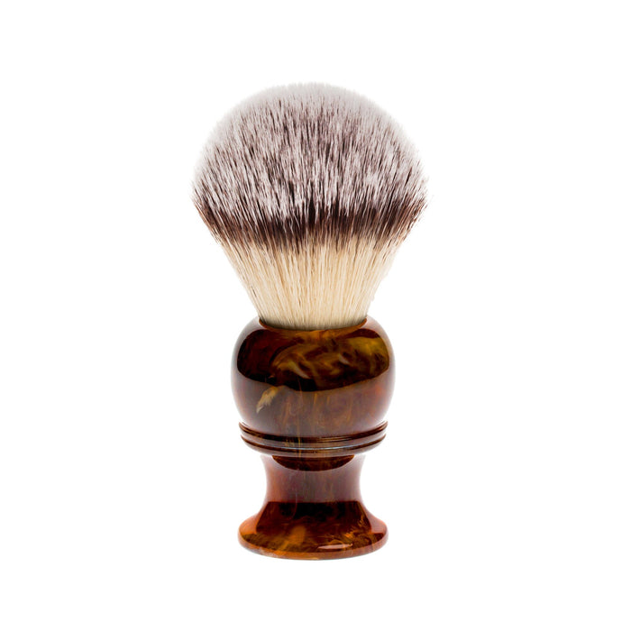 Fendrihan Synthetic Shaving Brush, Resin Handle Synthetic Bristles Shaving Brush Fendrihan Faux Tortoise 
