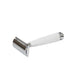 True North Double Edge Safety Razor, White Double Edge Safety Razor Fendrihan 