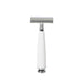 True North Double Edge Safety Razor, White Double Edge Safety Razor Fendrihan 