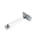 True North Double Edge Safety Razor, White Double Edge Safety Razor Fendrihan 