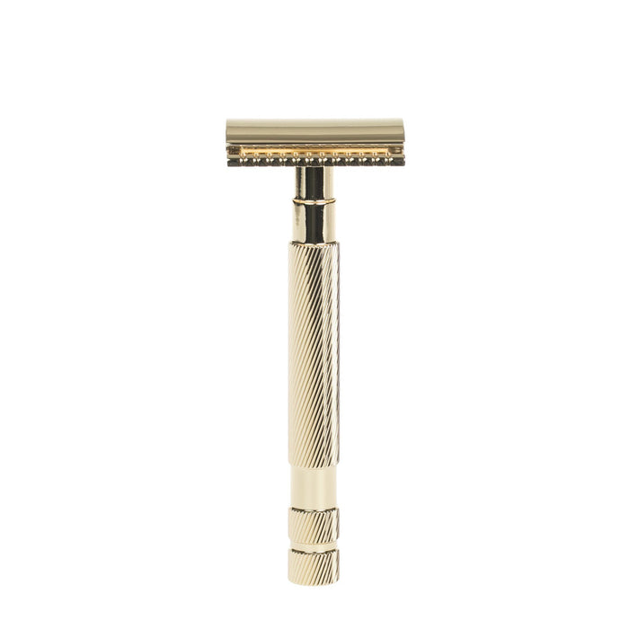 Fendrihan "King” Double Edge Safety Razor, Gold Double Edge Safety Razor Fendrihan 
