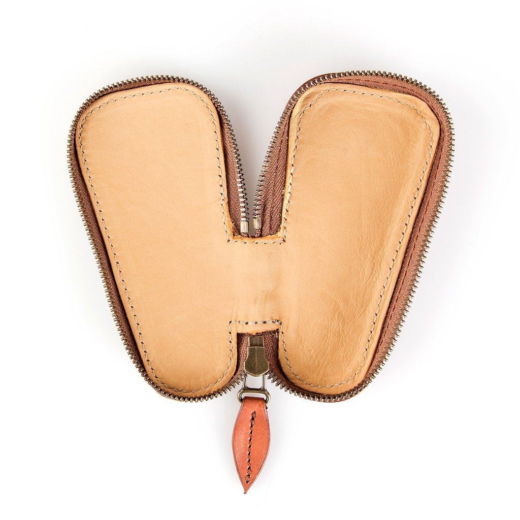 Fendrihan Ultimate Full Zip Leather Safety Razor Case by Ruitertassen Grooming Travel Case Fendrihan 