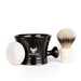 Fendrihan High Mountain White Badger Shaving Brush and Shaving Mug Set, Save $25 Shaving Kit Fendrihan Black 