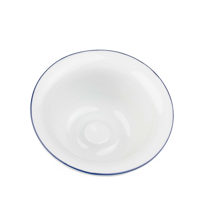 Fendrihan Porcelain Shaving Bowl, Hand-Painted Rim Shaving Bowl Fendrihan 