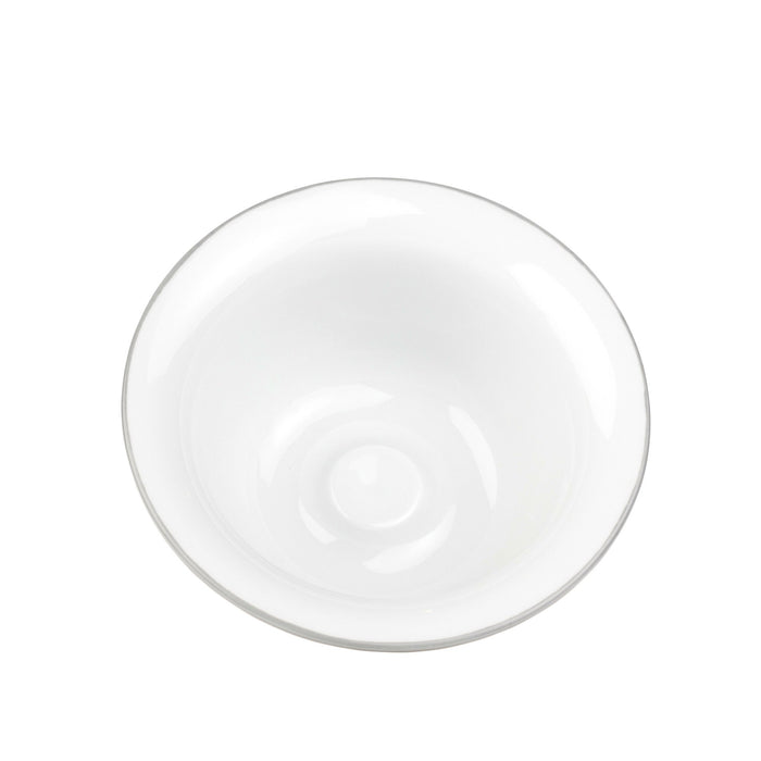 Fendrihan Porcelain Shaving Bowl, Hand-Painted Rim Shaving Bowl Fendrihan 