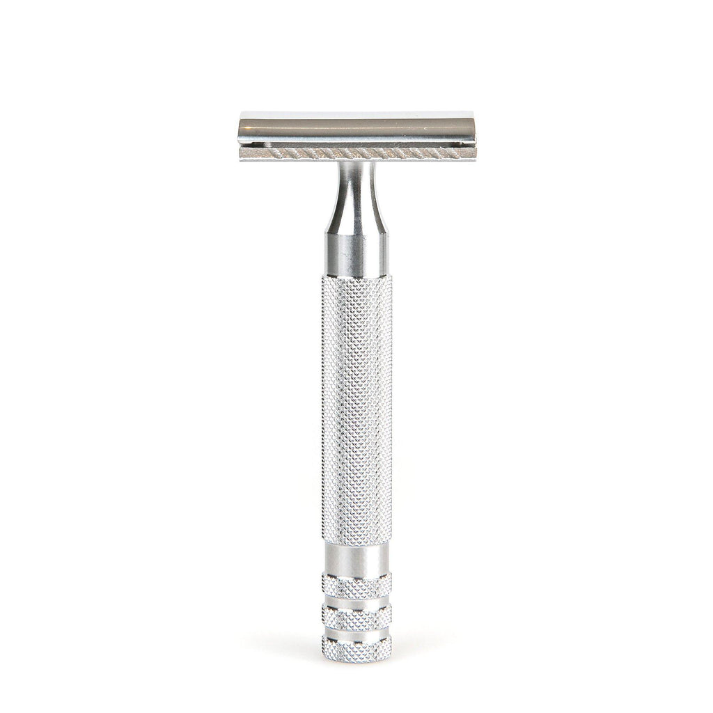 Fendrihan Full Stainless Steel Open Closed Comb Double Edge Safety Razor Double Edge Safety Razor Fendrihan Scientist 