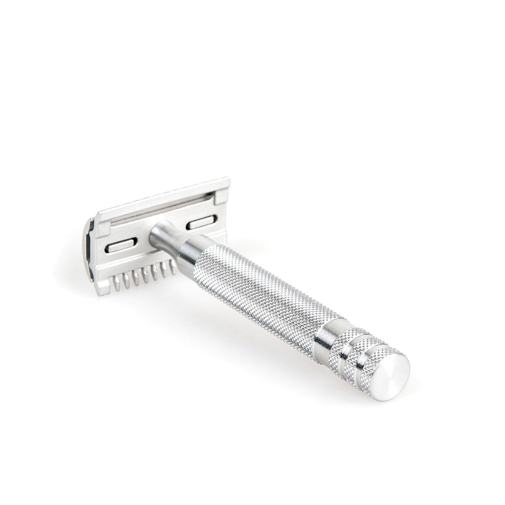 Fendrihan Full Stainless Steel Open Closed Comb Double Edge Safety Razor Double Edge Safety Razor Fendrihan 