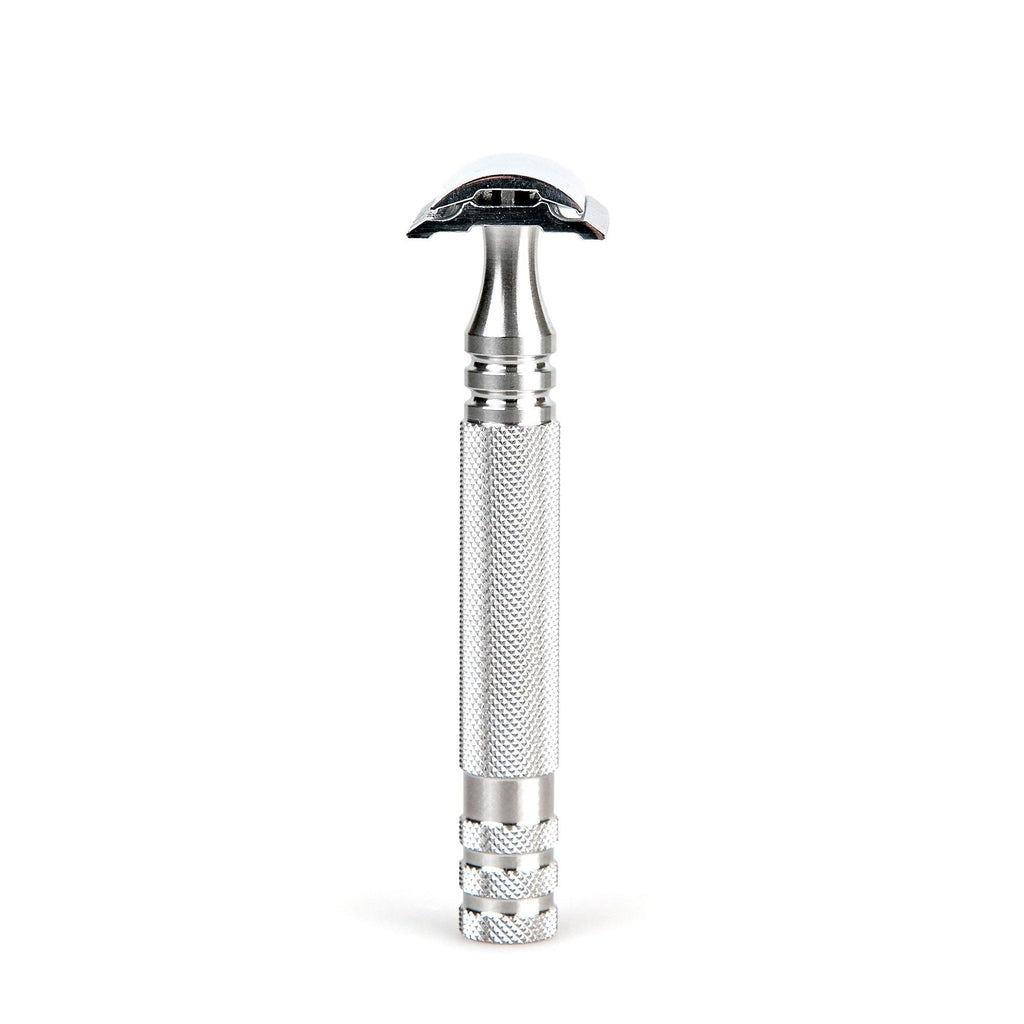 Fendrihan Full Stainless Steel Open Closed Comb Double Edge Safety Razor Double Edge Safety Razor Fendrihan 