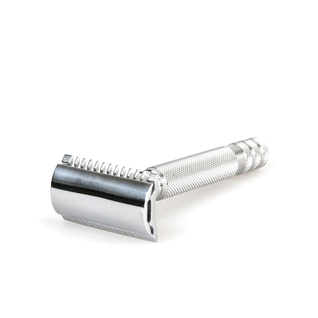 Fendrihan Full Stainless Steel Open Closed Comb Double Edge Safety Razor Double Edge Safety Razor Fendrihan 