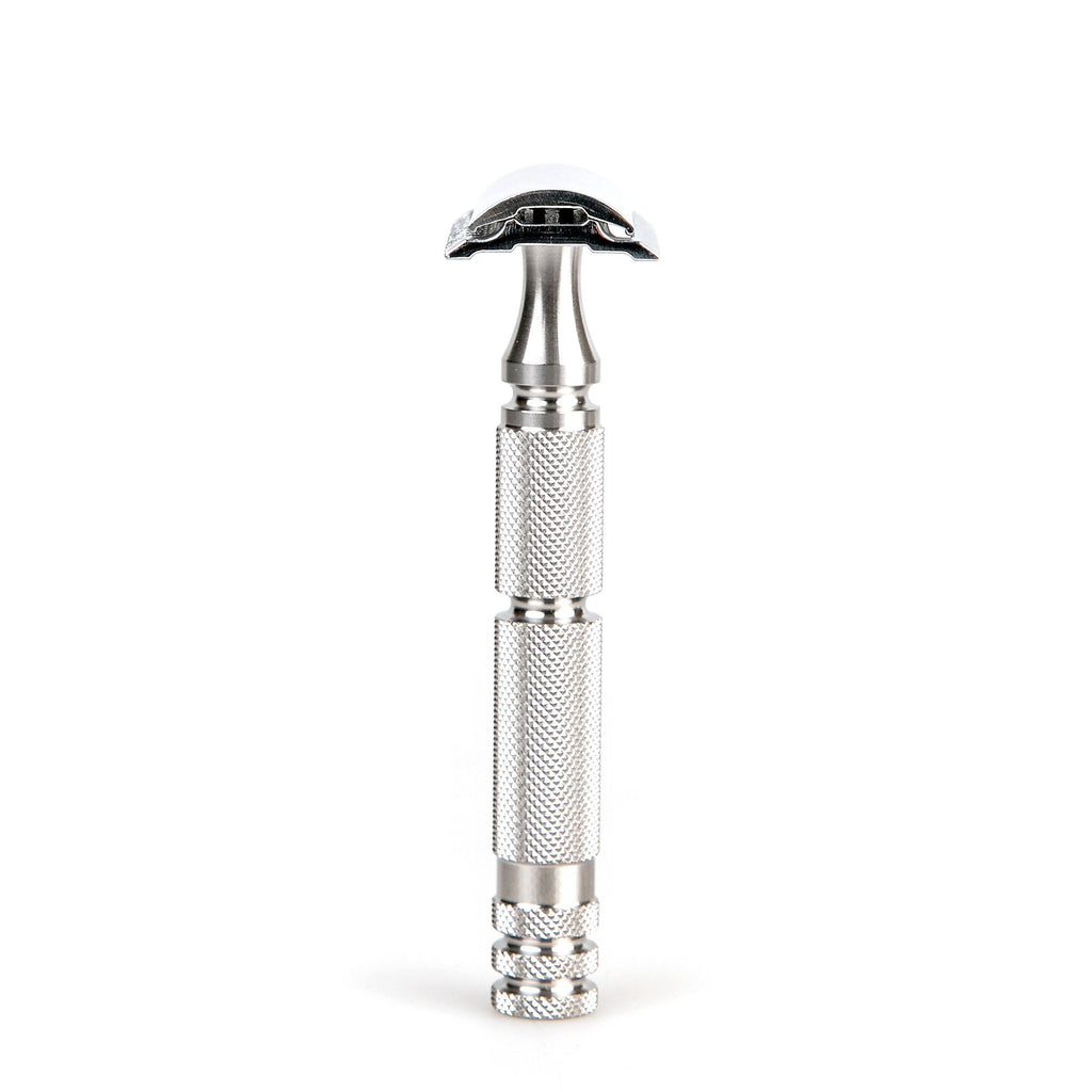 Fendrihan Full Stainless Steel Open Closed Comb Double Edge Safety Razor Double Edge Safety Razor Fendrihan 