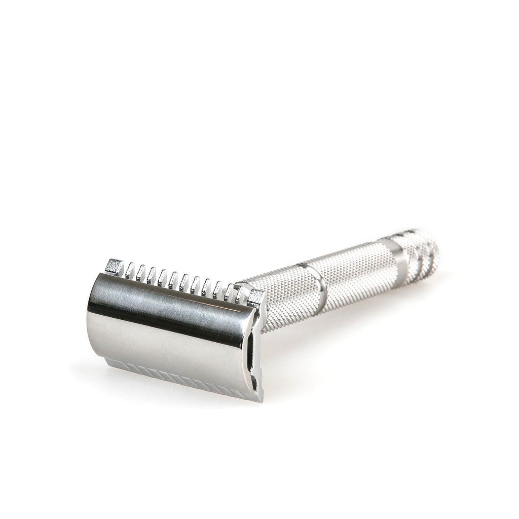 Fendrihan Full Stainless Steel Open Closed Comb Double Edge Safety Razor Double Edge Safety Razor Fendrihan 