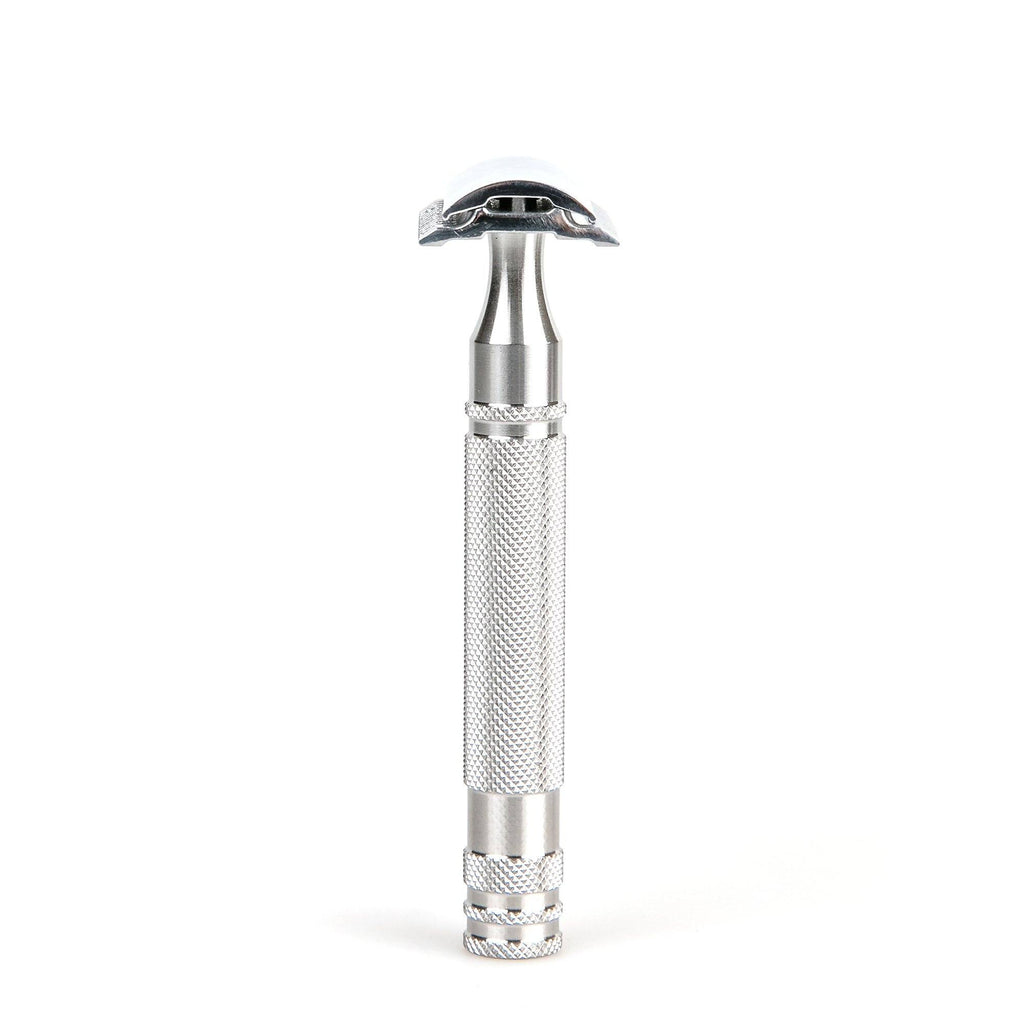 Fendrihan Full Stainless Steel Open Closed Comb Double Edge Safety Razor Double Edge Safety Razor Fendrihan 