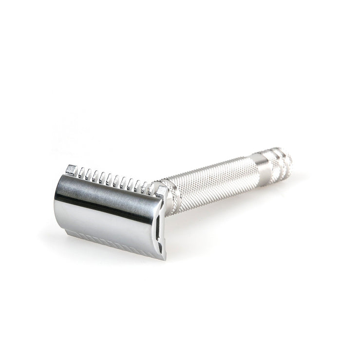 Fendrihan Full Stainless Steel Open Closed Comb Double Edge Safety Razor Double Edge Safety Razor Fendrihan 