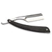 Gold Dollar W60 French Point Straight Razor 6/8", Ebony Wood Handle Straight Razor Gold Dollar 