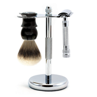 Merkur 34C HD 3-Piece Classic Wet-Shaving Kit, Save $25 Shaving Kit Fendrihan Black 