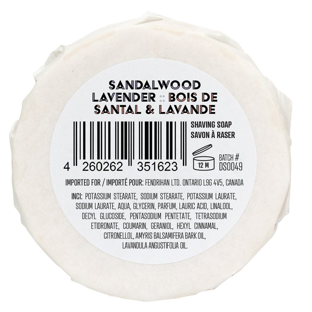 Fendrihan Sandalwood & Lavender Shaving Soap, 135 g Shaving Soap Fendrihan 