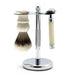 3-Piece Classic Wet-Shaving Set w Edwin Jagger Razor, Save $10 Shaving Kit Fendrihan Ivory 