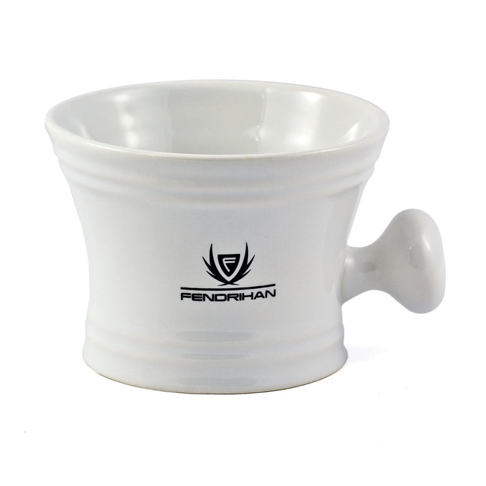 Classic Apothecary Shaving Mug by Fendrihan Shaving Mug Fendrihan White 