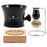 Lather Machine Combo with Mitchell's Wool Fat Shaving Soap, Save $20 Shaving Kit Fendrihan Black 