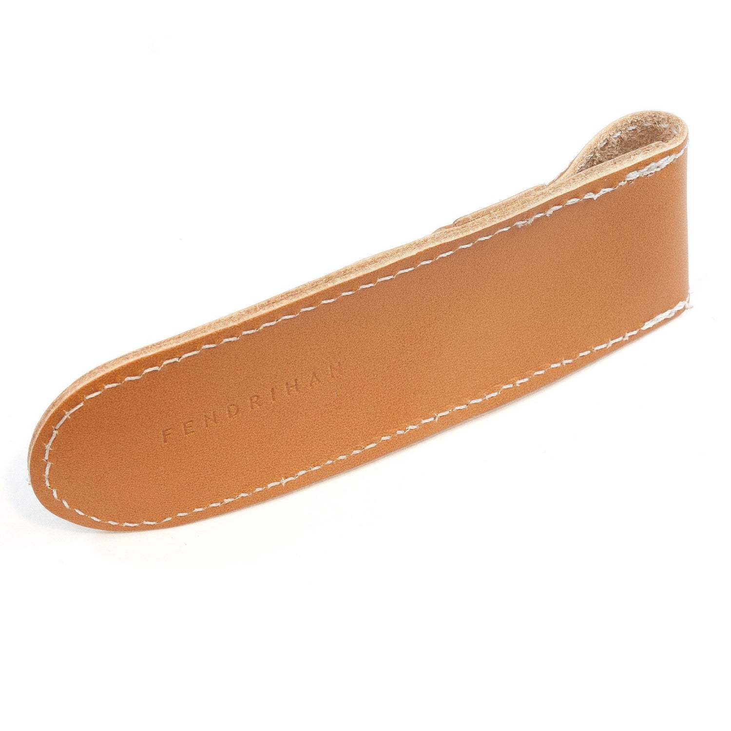 Fendrihan Tan Natural Leather Case for Straight Razor Grooming Travel Case Fendrihan 