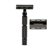 Fendrihan Black Full PVD Coated Stainless Steel Razor with Glossy Head Double Edge Safety Razor Fendrihan 