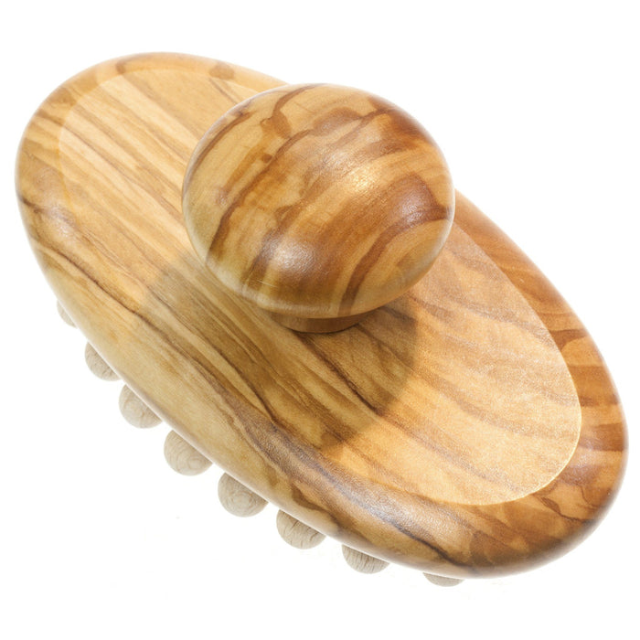 Olive Wood Body Massage Brush Bath Brush Fendrihan 