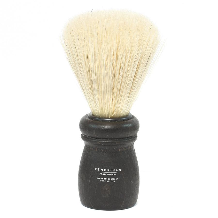 Fendrihan Professional Boar Bristle Shaving Brush, Black Beech Wood Handle Boar Bristles Shaving Brush Fendrihan 