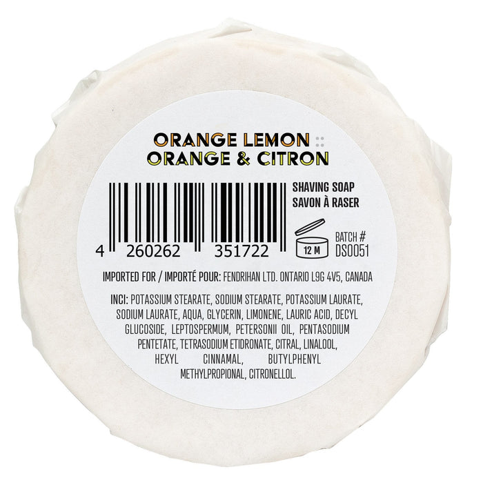 Fendrihan Lemon Soda Shaving Soap, 135 g Shaving Soap Fendrihan 