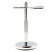 Chrome Stand for Safety Razor & Shaving Brush Shaving Stand Fendrihan 28 mm Tile 