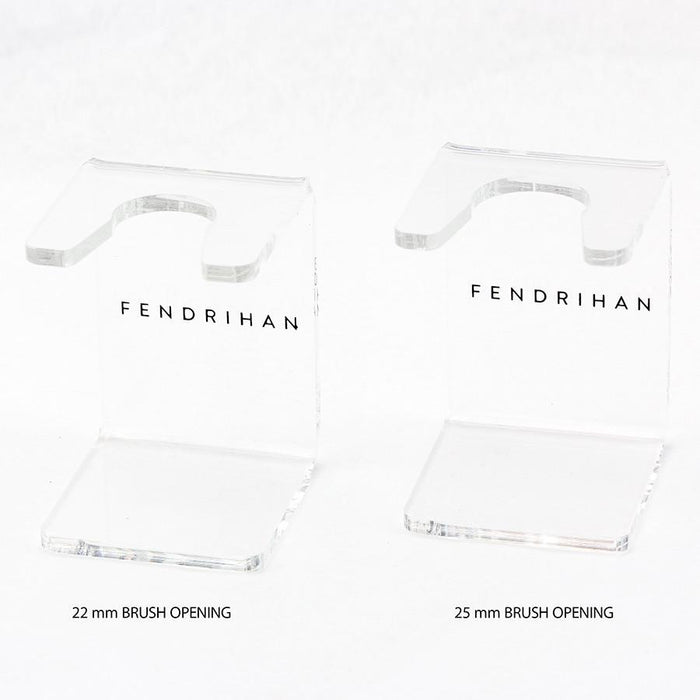 Fendrihan Clear Acrylic Shaving Brush Stand, Choose Size Shaving Stand Fendrihan 