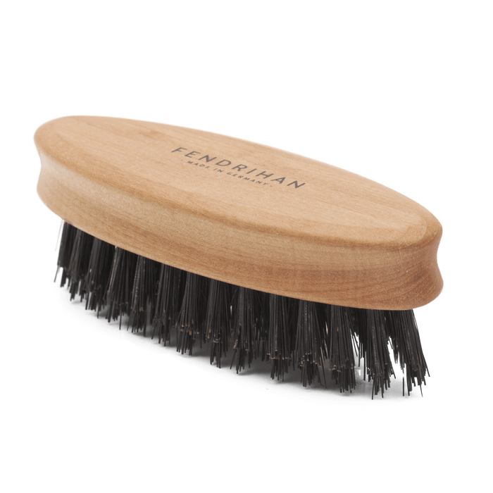 Oval Pear Wood Beard Brush - Made in Germany Beard Brush Fendrihan 