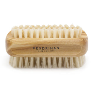Olive Wood Hand and Nail Brush with Pure Natural Bristles - Made in Germany Nail Brush Fendrihan 